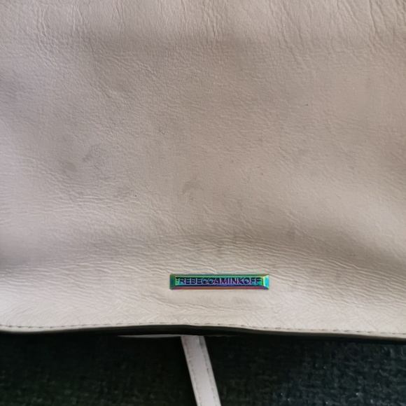 Rebecca Minkoff white studded purse - Picture 3 of 6